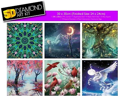 $12.95 • Buy 5D Full Drill Diamond Painting Art Kit DIY Craft Home Décor Craft 2021 New