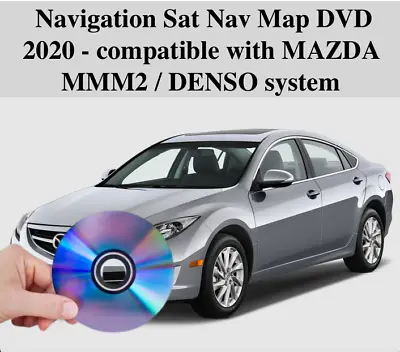 MAZDA DVD DISC MAP UPDATE For CORE 2  MMM2 NAVIGATION DVD UK & EUROPE 2020 • $25.25