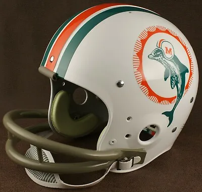 MIAMI DOLPHINS 1972 NFL Authentic THROWBACK Football Helmet • $389.99