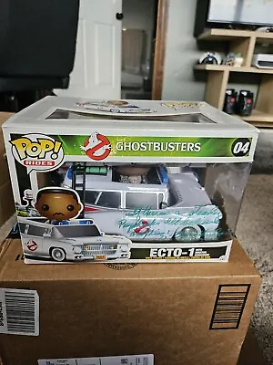 GHOSTBUSTERS Ecto-1 SIGNED BY ERNIE HUDSON  FUNKO POP RIDES • £332.55