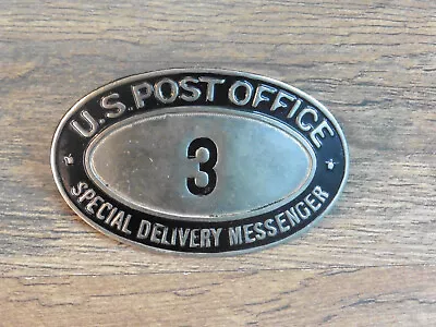 USPS Special Delivery Messenger Badge Hat Cap #3 US Post Office Mail Carrier • $2.99