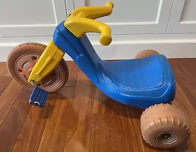 Vintage Marx Big Wheel Mini Plastic Kid's Tricycle Bike 24  X 17  1970's GUC • $89.99