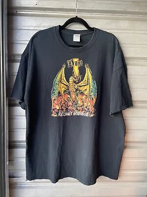 Vintage 2002 Dio Killing The Dragon Tour Merch T-Shirt Heavy Metal Men's 2XL • $74.95