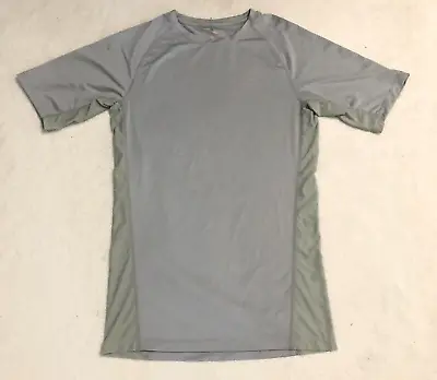 Vanquish Fitness Shirt Adult Large Gray Logo Athletic Gym Workout Outdoor Mens • $7.56