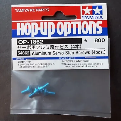 Tamiya OP1862 54862 Aluminum Servo Step Screws (4pcs) 1/10 Touring • $13