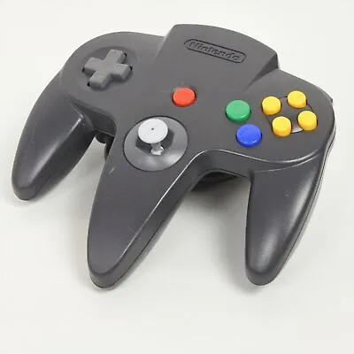 Nintendo Bros. N64 Game Controller - Black • $10.50