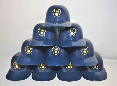 Lot Of (10) MILWAUKEE BREWERS Ice Cream SUNDAE HELMETS New Baseball Mini Bowl • $15.99