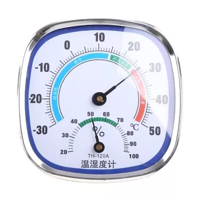 Practical Analog Humidity Gauge Temperature Monitor Hygrometer Home • £7.31