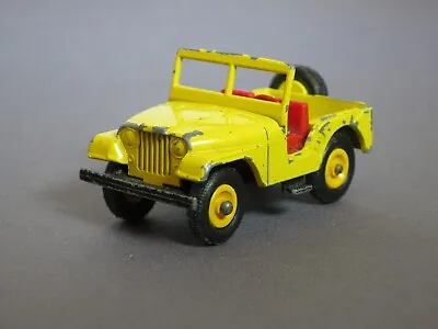 Lesney Matchbox No.72 Jeep Yellow • £8.50