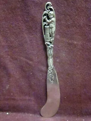 Sterling  Dominick & Haff LABORS OF CUPID BUTTER SPREADER 5 3/4  33 Grams NM • $89