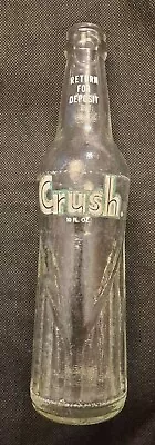 VINTAGE 10 FL OZ CRUSH BOTTLE!   E2733UXX • $21.19