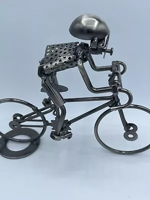 $19.99 • Buy Welded Metal Nuts And Bolts Bike Rider
