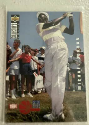 Michael Jordan 1994 Upper Deck #204 Collectors Choice Pro Files Rookie Golf • $15