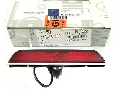 NEW OEM 88-89 Mercedes-Benz R107 560SL Trunk Third Brake Light Lamp 1078200956  • $249