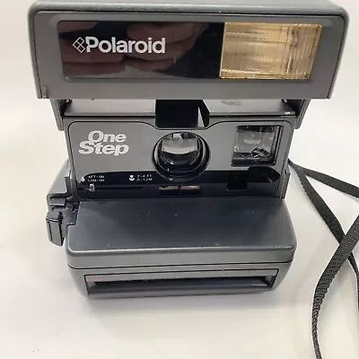 Vintage Polaroid One Step Flash 600 Instant Film Camera With Strap Working • $39.99