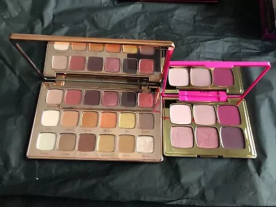 2 X TARTE Eyeshadow Palettes - Gilded & Big Ego - Brand New No Box - Authentic • $60