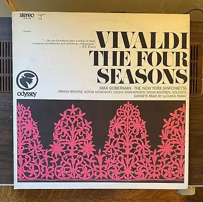 Vivaldi / The Four Seasons / Max Goberman / 1970 Odyssey Records Vinyl LP • $3.99