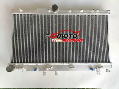 3 Row Aluminum Radiator For 2002-2007 03 04 Subaru Impreza WRX 2.0L H4 AT No Cap • $140