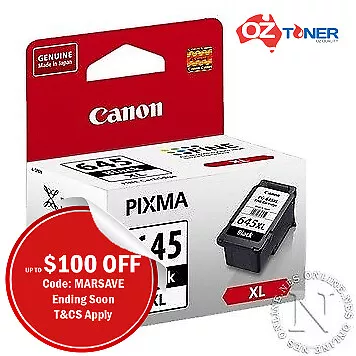 Genuine Canon PG645XL High Yield BLACK Ink For TR4560 TR4660 TR4665 • $48.63