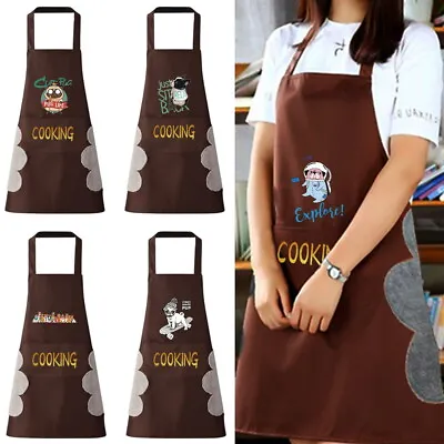 Chef Apron Kitchen Waterproof Pocket Catering Cooking Butcher Baking Craft UK • £5.49