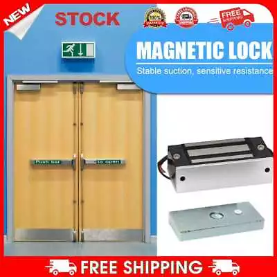 £13.26 • Buy DC12V Electric Magnetic Door Lock Mini 60kg/132lbs Metal Electromagnetic Lock