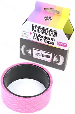 Muc-Off 35mm Tubeless Rim Tape 10-Meter Roll For CX/Gravel/Road/MTB Bike • $19.99