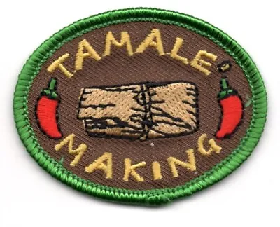 TAMALE MAKING Iron On Patch Food Mexican • $3.89