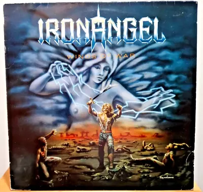 IRON ANGEL - Winds Of War VINYL LP (1986 Steamhammer Germany) SH 0047 / 08-1880 • $48