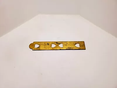 Brass Toeplate 5x7/8  Inlay Flintlock Longrifle Gunsmith Percussion Build Parts • $11.99