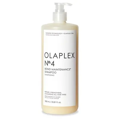 Olaplex No.4 Shampoo 1000ml (Free Olaplex Travel Bag) • £56.99