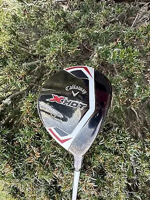 CALLAWAY X HOT 3 WOOD 15° CLUB Graphite Project X PXv Regular Flex Fairway FW • $85