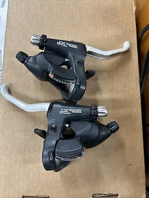 Vintage Shimano Deore XT 3x8 Shifter Brake Levers Cantilever Canti ST-M737 Work • $13.50