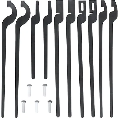 $37.80 • Buy 5 Types Of Rapid Tongs Bundle Set With Rivets DIY For Beginner Or Blacksmith
