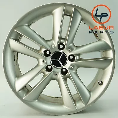 +W1022 W209 MERCEDES 03-09 CLK CLASS 17  REAR LEFT OR RIGHT WHEEL RIM 8.5Jx17H2 • $208.99