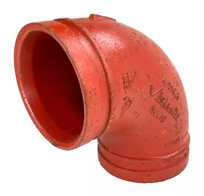 Victaulic Style 10 4  90-Degree Elbow Grooved End Pipe Fitting • $73.35