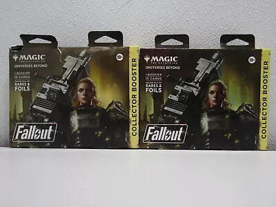 Lot Of Two Magic The Gathering Universe Beyond: Fallout Collector Booster • $102.50