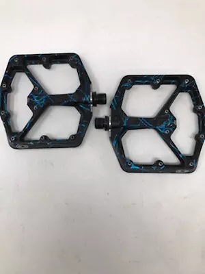 Crankbrothers Stamp 7 Mountain Bike Pedals Blue Splatter Large  • $99