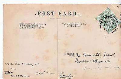 £3.99 • Buy Genealogy Postcard - Family History - Caswell - Queen Square - Local   BH5277