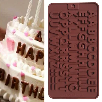 $4.50 • Buy Alphabet Number Letter Fondant Icing Cutter Mould Molds Cake Decorating Tool