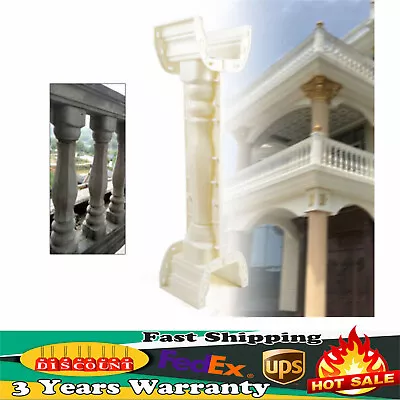 89cm Balustrades Molds Plastic Roman Column Mold Garden Concrete Plaster Cement • $58