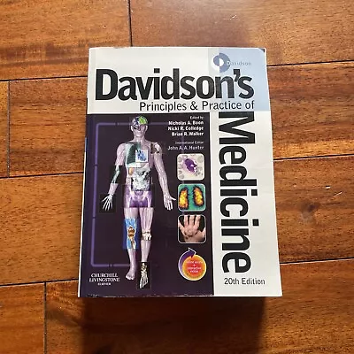 Principles And Practice Of Medicine By Davidson 20th Edition (CG62) • £38