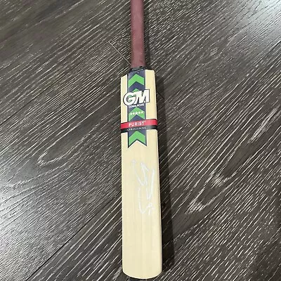 $150 • Buy GM Purist Mini Cricket Bat Signed Steve Waugh 