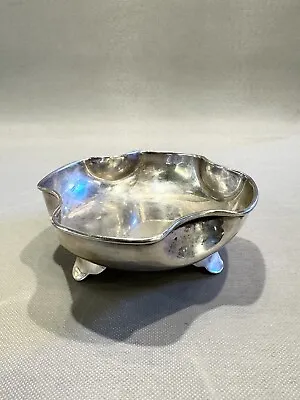 Vintage MCM Style Mexican Sterling Silver Footed Candy Dish • $195