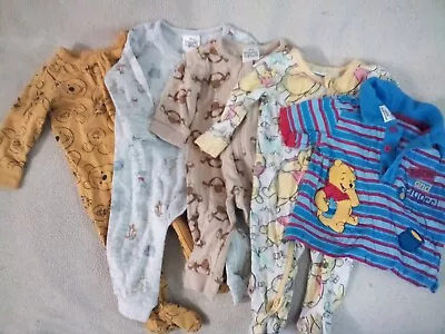 Disney Winnie The Pooh Baby Boy Size 000/00 (0-6 Moths) One-piece/Shirt Bundle • $22.95