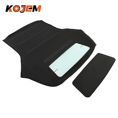 Convertible Soft Top W/ Heated Glass Window Vinyl For BMW 3 Series E46 2000-2006 • $289