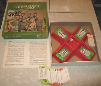 1984 Golden M*A*S*H (MASH) TRIVIA GAME - Missing 1 Card - Sold For Parts • $18