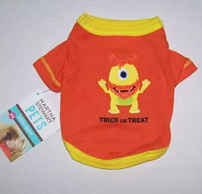 NWT Martha Stewart Pets Dog Shirt  Trick Or Treat  Size Extra Small Halloween • $14.99