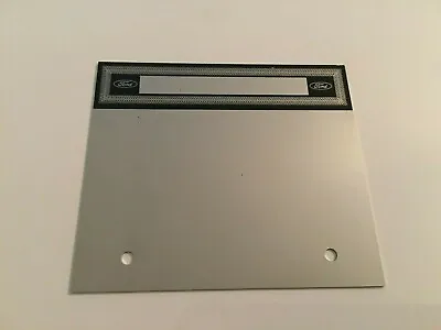 1969-1970 Ford Mustang Steel Data Plate For Serial Numbers • $80