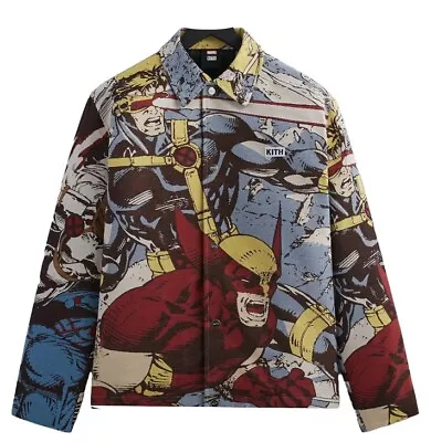 Marvel | Kith For X-Men Tapestry Coaches Jacket Size L • $450