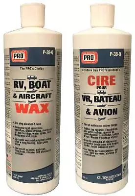 PRO COPOLYMER Gel Coat SEALANT BOAT WAX Sail Jet Ski HD Cleaner 32oz *BUNDLE* • $31.99